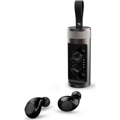 Ακουστικά Bluetooth NOD Soundtube TWS με αλουμινένια θήκη φόρτισης